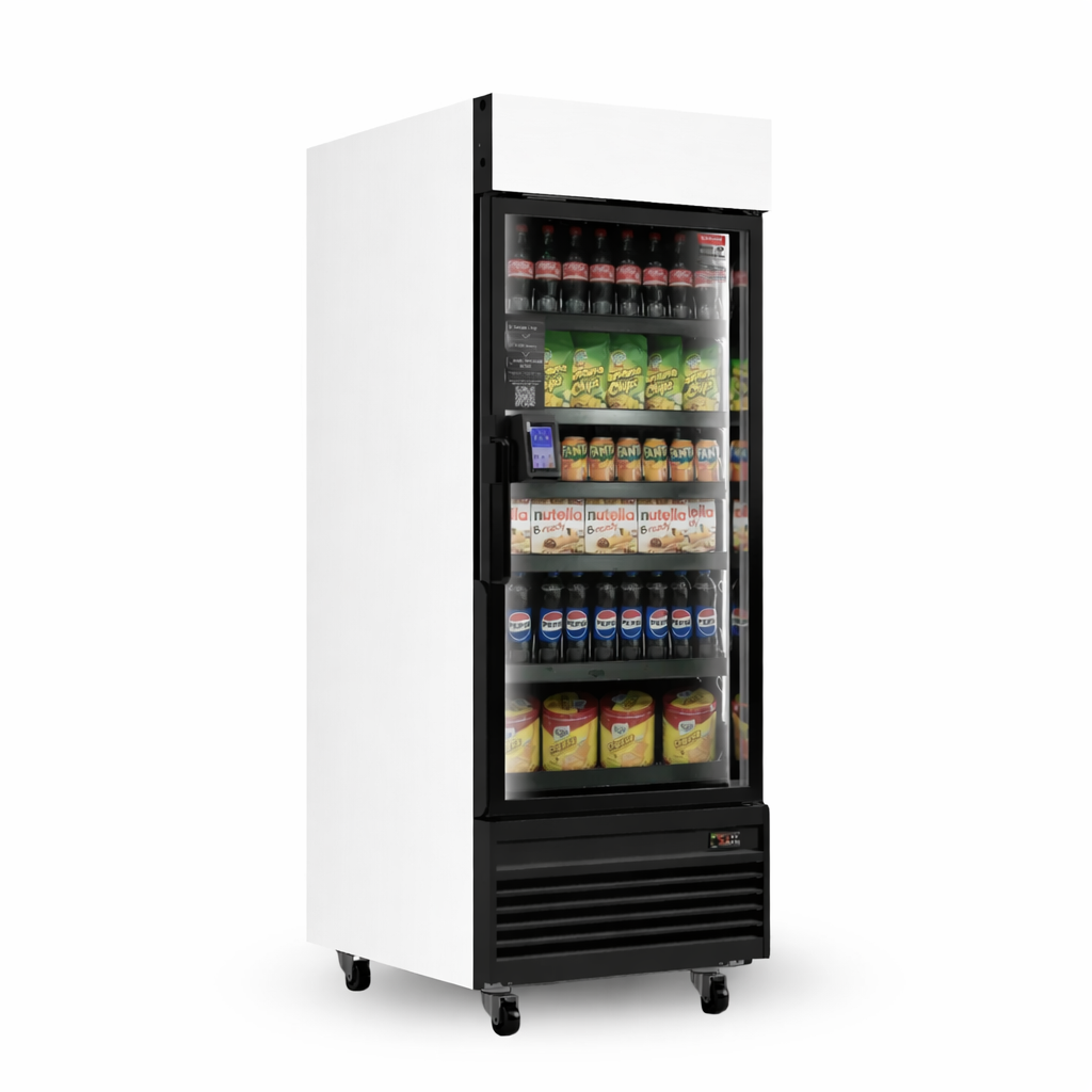 PopBox vending machine, white finish